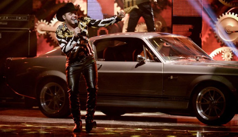 Gerardo Ortiz en los Billboard Mexicanos 2013.