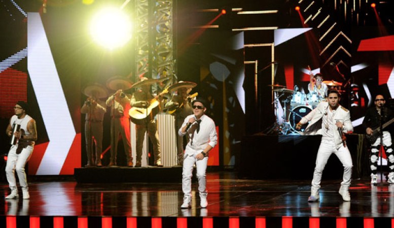 AB Quintanilla en los Billboard Mexicanos 2013.