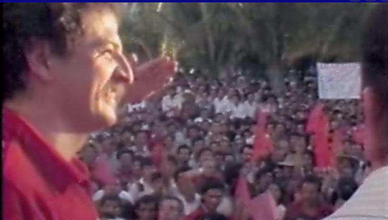 Luis Carlos Galán (aquí en imagen de archivo) es cada vez más popular entre la gente.