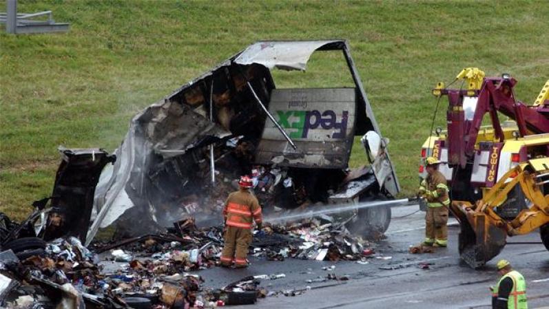 En número uno quedó St. Louis, MO. <br />Esta imagen es de un accidente ocurrido el 29 de octubre del 2002. El conductor y su pasajero resultaron ilesos.