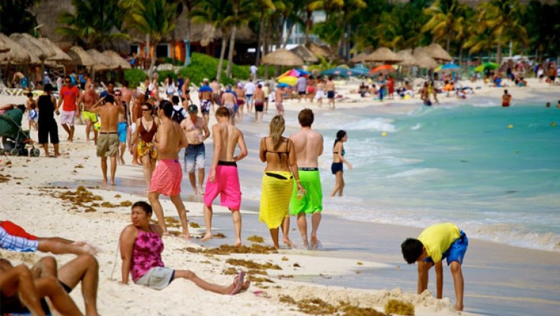 Playa del Carmen, Quintana Roo, es una lugar lleno de vida y turistas que solo buscan diversión.