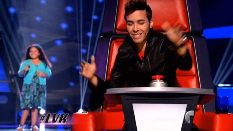 …sino que Prince Royce también apretara el botón para luchar por llevársela a su equipo.