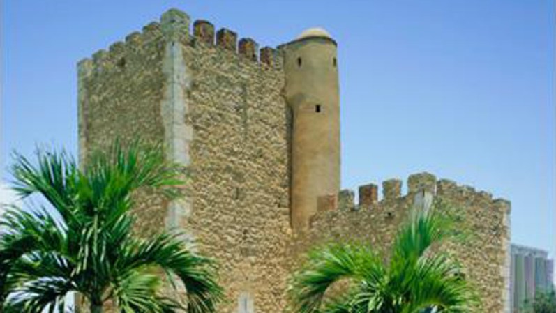Torre de Homenaje en la Fortaleza de Santo Domingo.