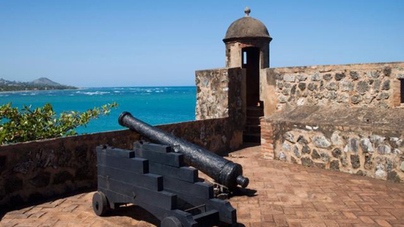 El fuerte San Felipe, Puerto Plata.