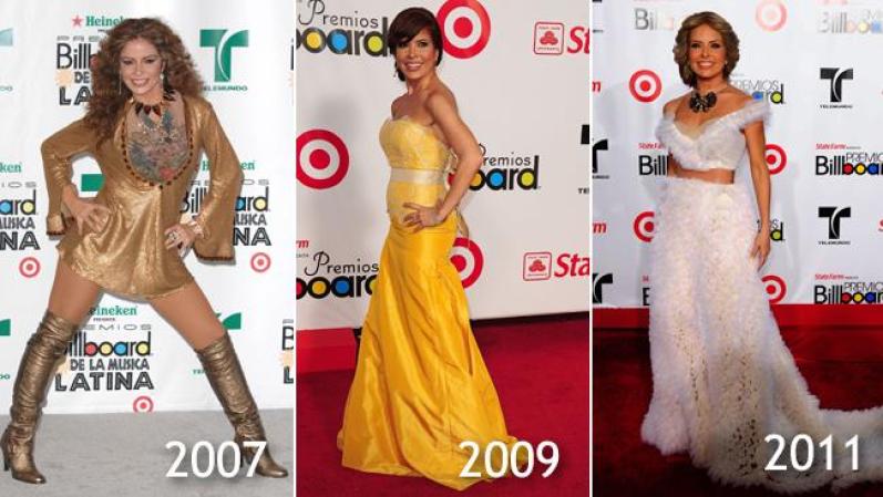 Gloria Trevi <br /><br />Y aquí tienes otro caso de fotos que parecen retratar a personas diferentes.