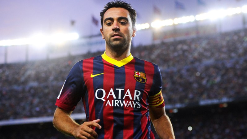 Xavi Hernández, capitán español del Barcelona.