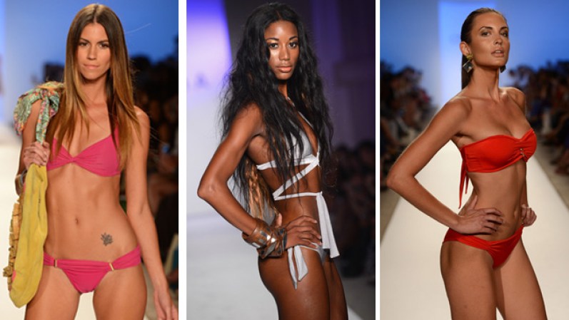 21 DE JULIO, 2012.- Miami fue sede de las más exclusivas pasarelas en cuanto a trajes y vestidos de baño de refiere. Te mostramos aquí los más atrevidos de las colecciones para el 2013.