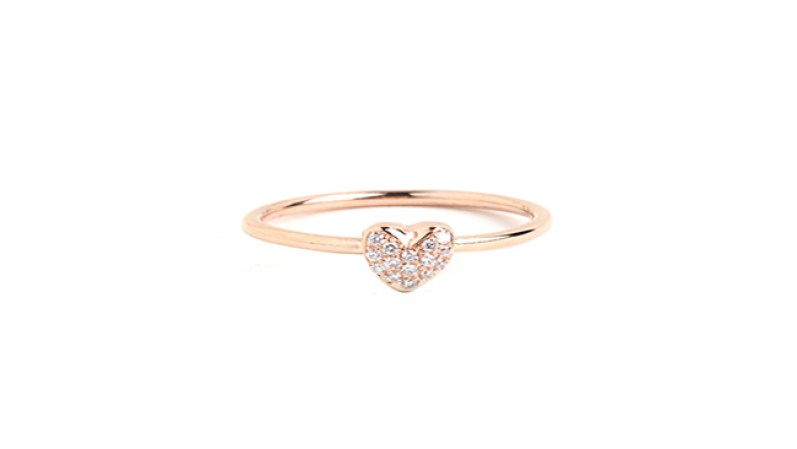 Los diamantes son los mejores amigos de las chicas, ¿no? Disponibles en garlandcollection.com, $390.