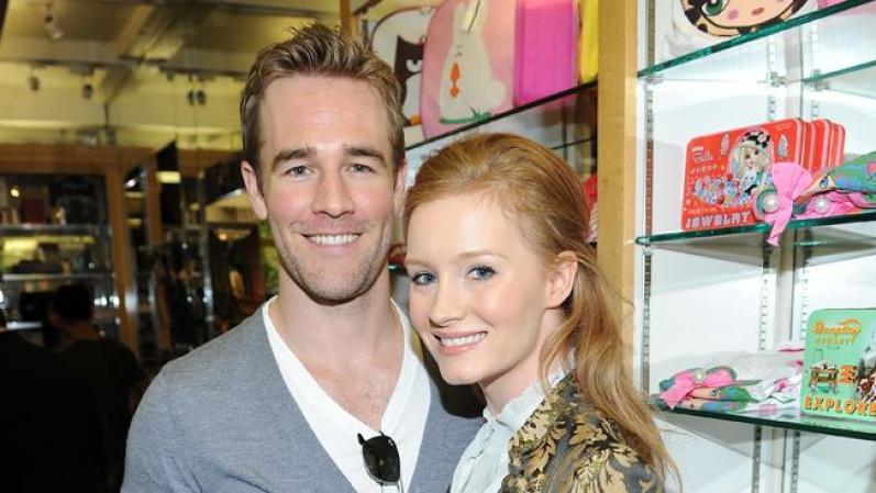 El actor James Van Der Beek, conocido por su participación en la serie "Dawson´s Creek", espera su segundo hijo con su esposa Kimberly.
