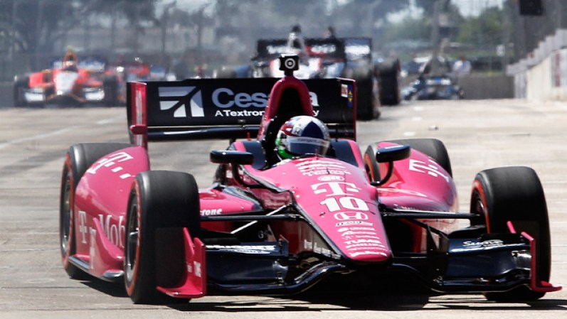 Así empezó la carrera Franchitti
