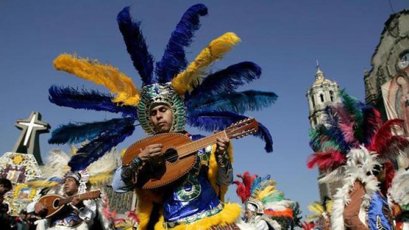 Variados son los festivales en los cuales se venera la presencia de la Guadalupana.
