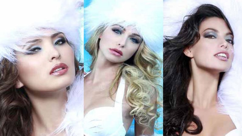 El fotógrafo Fadil Berisha fotografió a las candidatas a Miss Universo 2013 ataviadas con arreglos de plumas y un bikini- Este es el resultado.