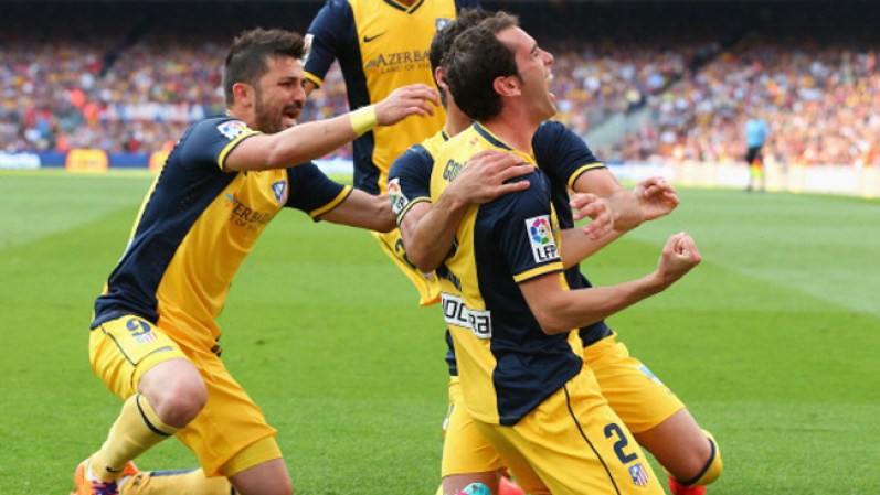 Atlético de Madrid empató el sábado 1-1 con el Barcelona y conquistó su primer título de la liga española en casi dos décadas.