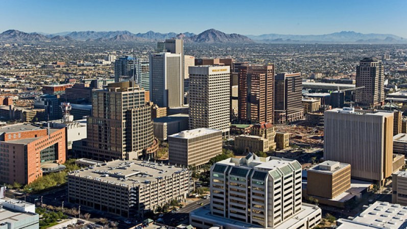 Phoeniz-Mesa-Scottsdale en Arizona ha visto un incremento de los precios de la vivienda de un 12.5% en el último año.