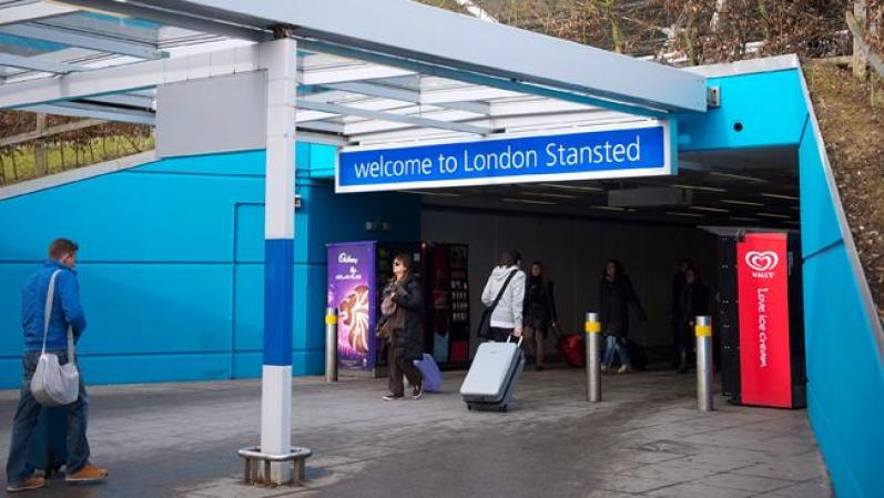 Cerrando el "top three" de los retrasos se encuentra el aeropuerto inglés de Stansted.