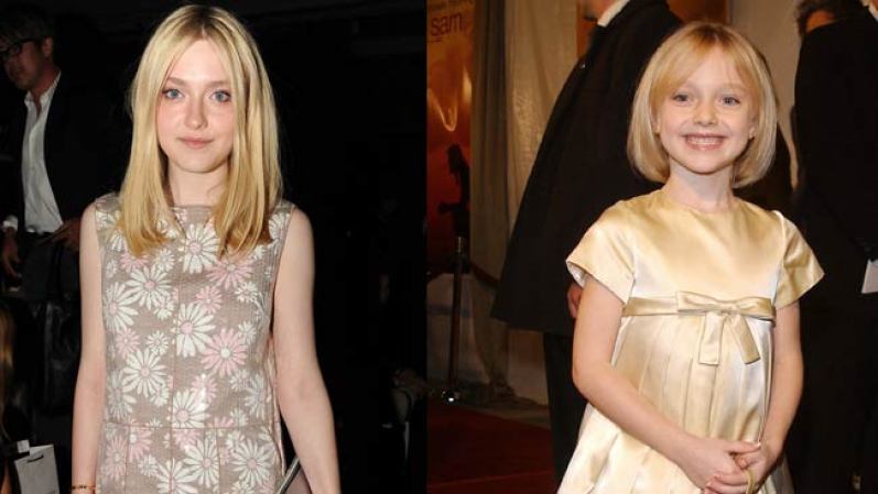 Dakota Fanning: Desde pequeña apareció en filmes de alto vuelo como "Man on Fire", "War of the Worlds" y "Charlotte's Web". Hoy ha evolucionado a roles adultos en producciones como "Hounddog" y "The Secret LIfe of Bees", incluyendo la saga de "Twilight". Su hermana menor Elle sigue sus pasos.