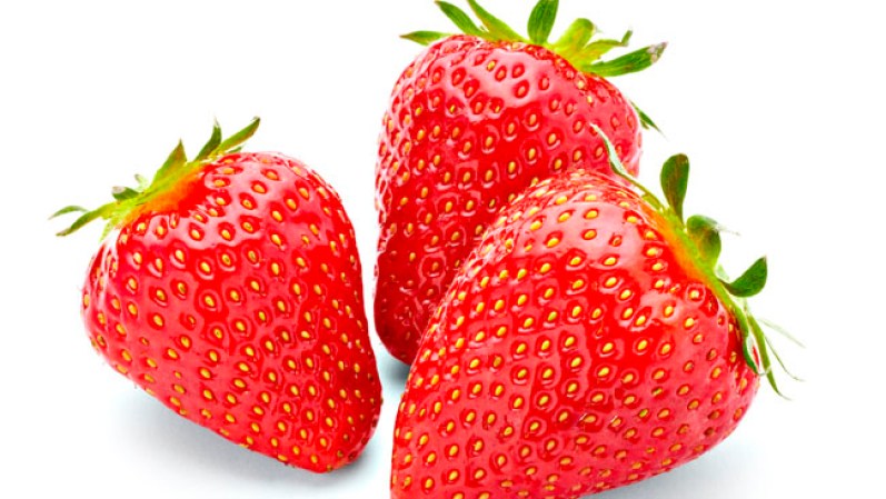 Frutillas. Se encontraron hasta 13 pesticidas diferentes en una sola muestra.