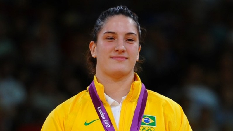 La atleta brasileña Mayra Aguiar se llevó el bronce en la categoría de 78 kilogramos en Judo. Las olimpíadas de Londres están consolidando a Brasil como la potencia latina en artes marciales, ya que son cuatro las medallas cosechadas en esta disciplina.