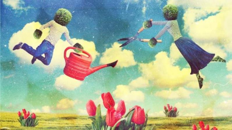 Collage. Es una técnica creativa y muy divertida. Se necesita revistas, papel, tijeras y mucha creatividad. El collage puede crear situaciones oníricas muy divertidas.