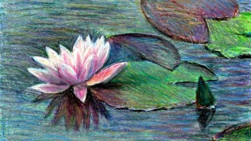 Crayones. Los caryones están hechos con una base de cera con pigmentos de color. Son parecidos a los pasteles (tizas de colores) pero a diferencia de estos su trazo es más definido y no tiene el efecto como de polvo de tiza del pastel.
