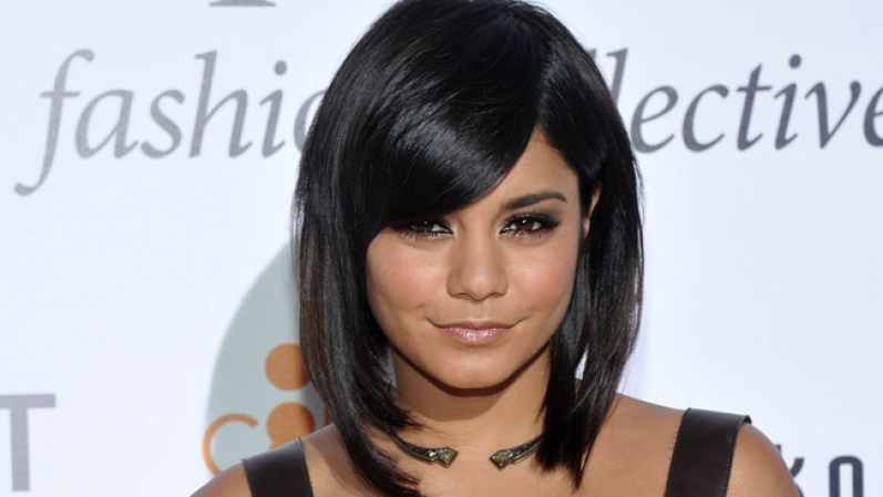 Vanessa Hudgens. Una melena corta e irregular a la altura de los hombros con el flequillo hacia el costado puede ser una opción muy otoño 2011.