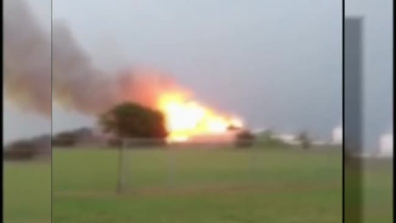 A continuación más imágenes de la terrible explosión en West, Texas.