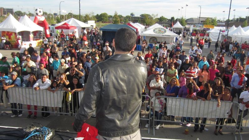 Telemundo Chicago presente en el Festival de Fiestas Patrias en Cicero.