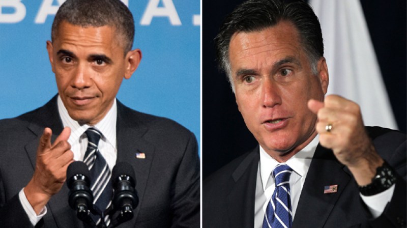 Obama y Romney empatados