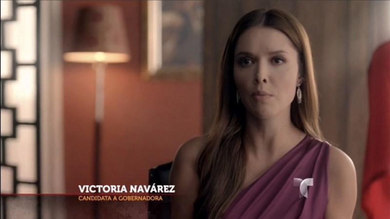 Marlene Favela da vida a VICTORIA NAVÁREZ, <br />Candidata a Gobernadora.