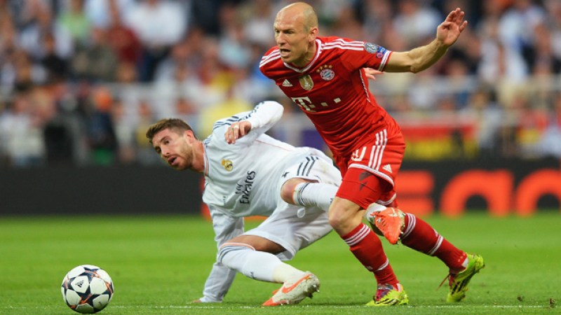 Robben y Sergio Ramos protagonizarán el duelo definitivo por el primer cupo a la final de la Liga de Campeones en Munich.
