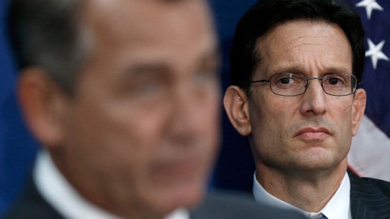 Eric Cantor anuncia su dimisión