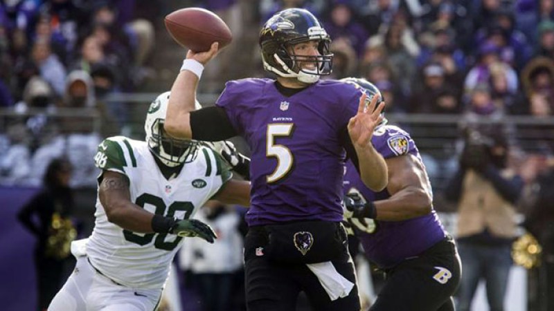 Baltimore Ravens barren con los Jets