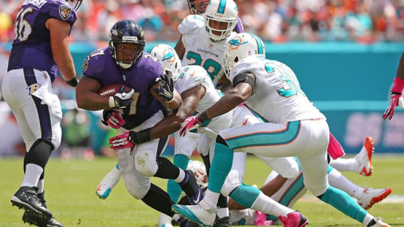 Miami Dolphins pierden.