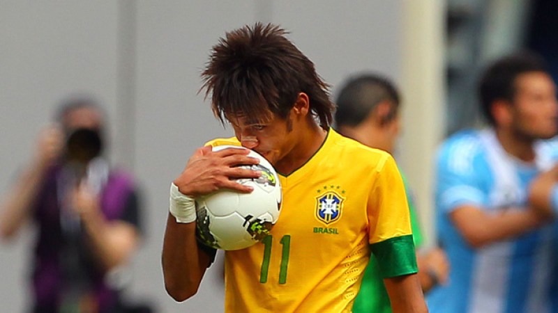 Neymar quiere dar el primer título olímpico a su país a como de lugar.