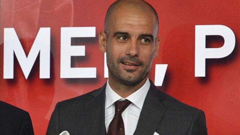 Pep Guardiola.