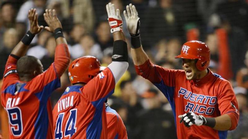 El equipo de Puerto Rico derrota a Japón y pasa a la final por primera vez a la final de un Clásico Mundial.