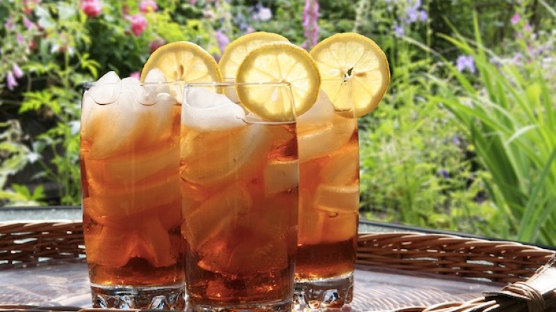 El té helado es una refrescante bebida para el verano.