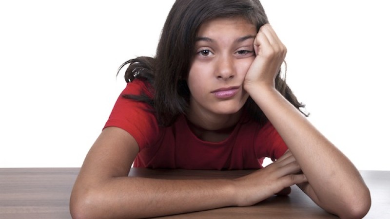 Los adolescentes pasan por una etapa en la que todo les parece aburrido.