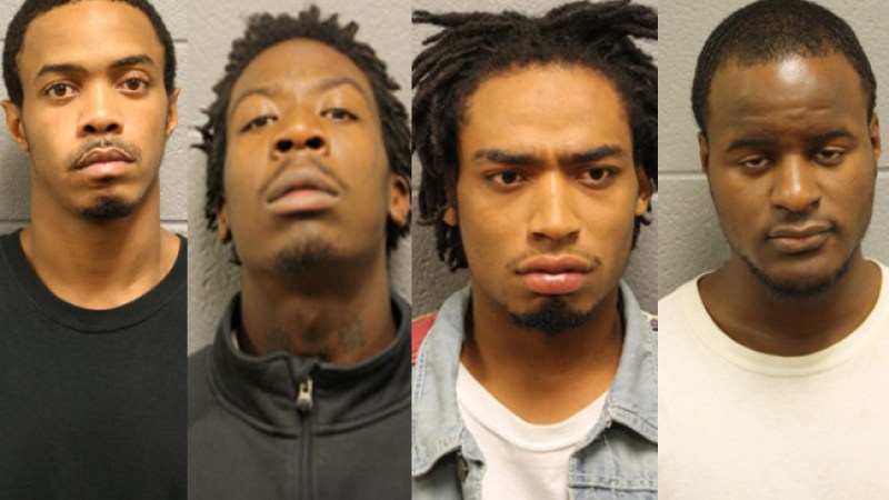 Tabari Young, Byron Champ, Brad Jett, Kewane Gatewood.