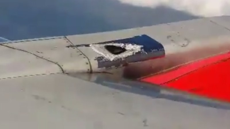 Aterroriza parche con cinta en turbina