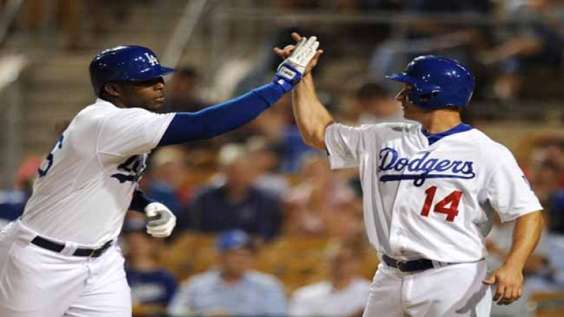 Yasiel Puig #66 de Los Angeles Dodgers
