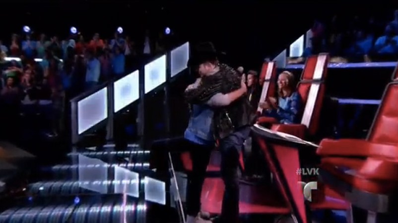 Diego se fue feliz de haber ganado.