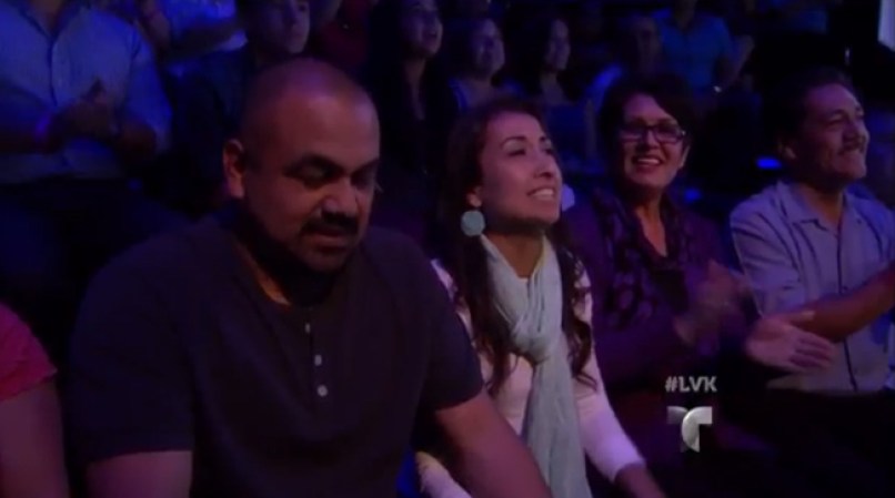 Su familia esperaba escuchar su nombre como gran ganadora.