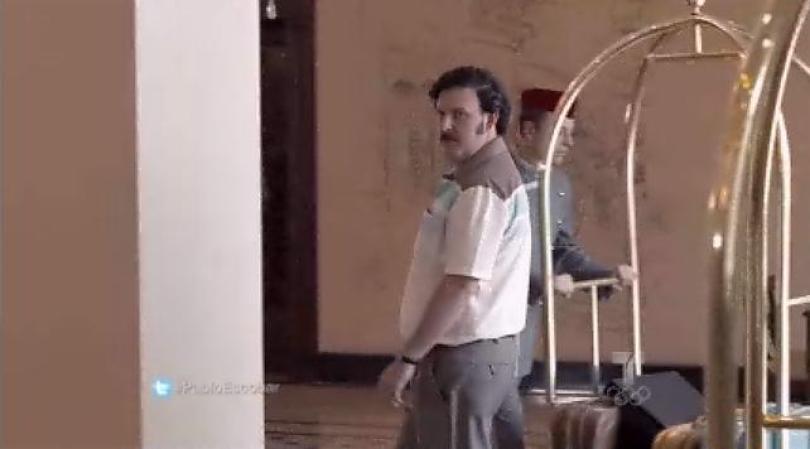 Al hotel también llega Pablo Escobar.