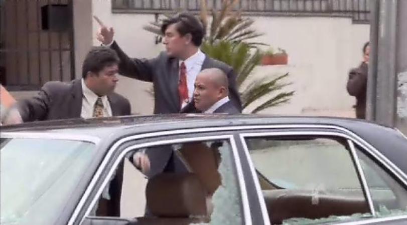 Y Villamizar sale ileso del atentado.
