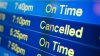 Tiempo severo provoca cancelaciones de vuelos y problemas de viajes en el área de Chicago