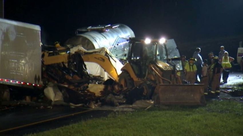 Indiana Semi Trailer Accident