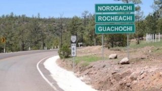 Carretera en Chihuahua