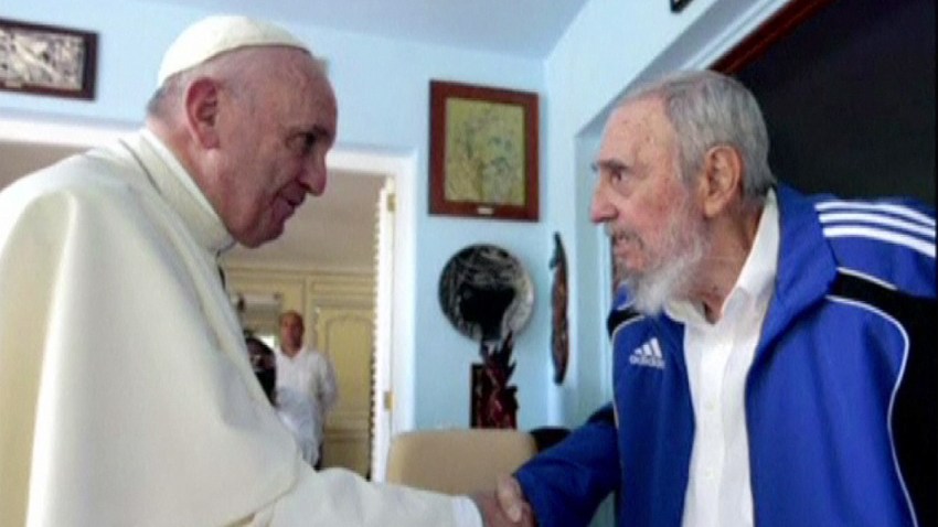 papa-fidel-castro