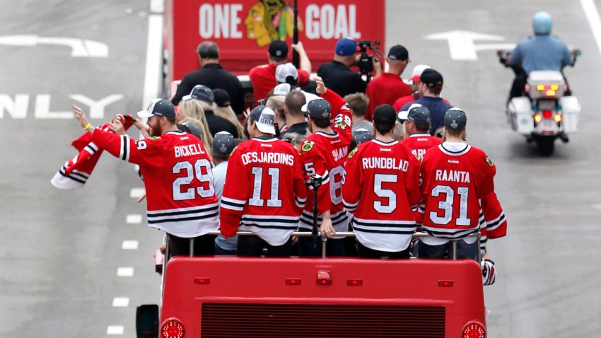 Blackhawks Stanley Cup Parade Hockey